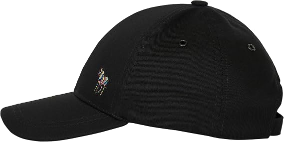 Paul Smith Men's Ps Men's Organic Cotton Zebra Logo Baseball Cap