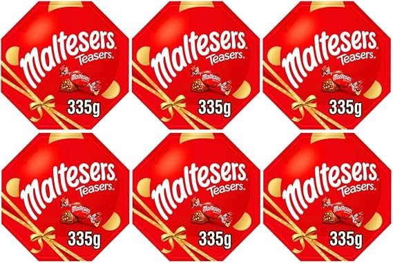 Maltesers - Teasers Chocolate Centrepiece, 335g, Pack of 6