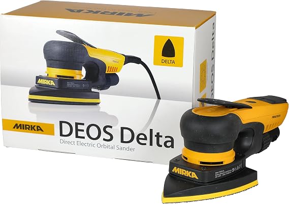 Mirka DEOS Delta 663X Electric Triangle Orbital Sander 4 x 6 Inch