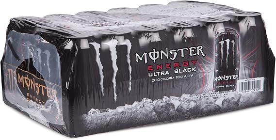 Monster Energy Ultra Black Energy Drink 473 ml