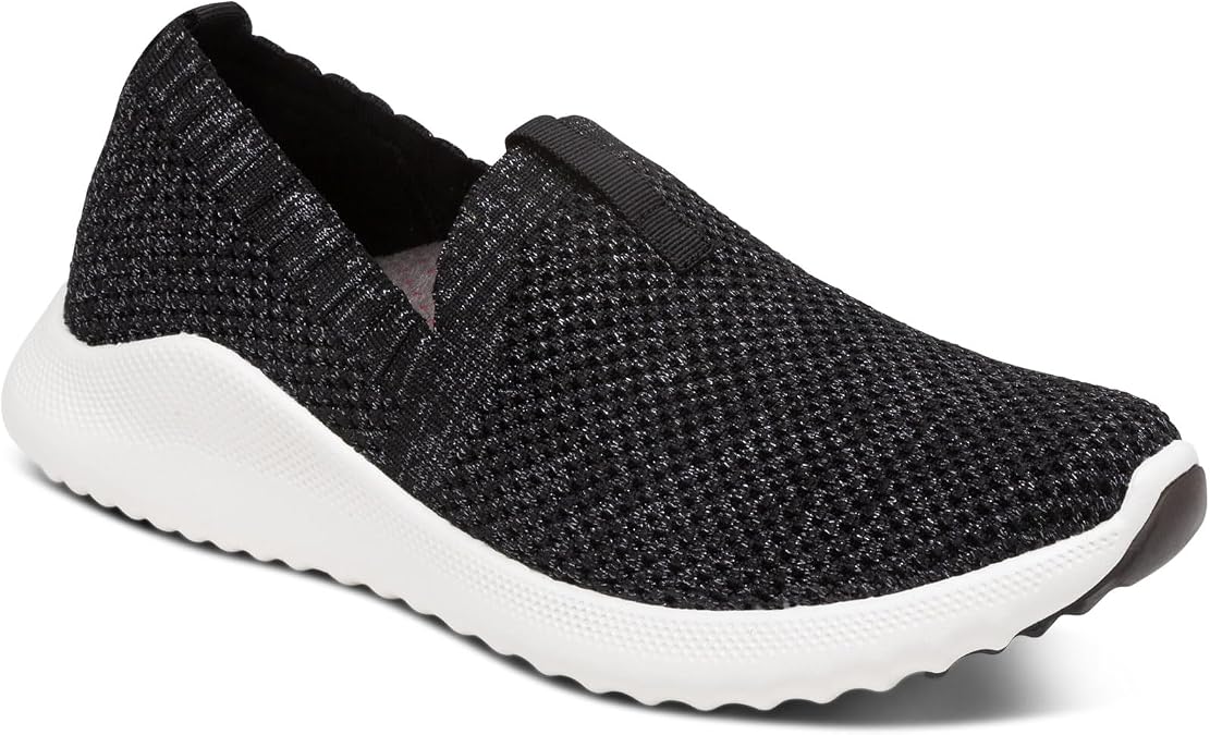 Aetrex Women's Angie Arch Support Orthopedic Slip-On Sneakers
