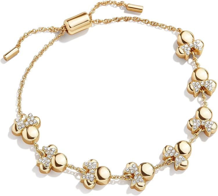 BaubleBar - Disney Gold-Plated Brass Pull-Tie Bracelet