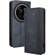 Case Compatible with Sharp Aquos R9 Pro SH-54E, PU Leather flip Cover Compatible with Sharp Aquos R9 Pro SH-54E Phone Case Blue