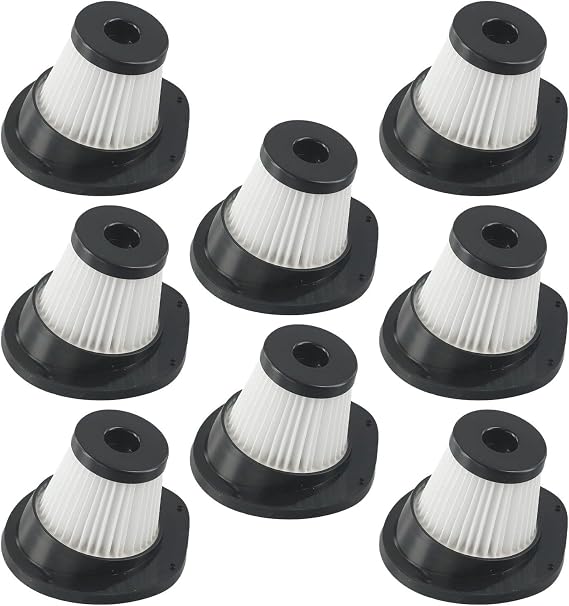 Vacuum Cleaner Replacement for VL188 VL189, Washable Reusable Vacuum Cleaner Filter Accessories, Handheld Vacuum Replacement Accessories, 8 PACK