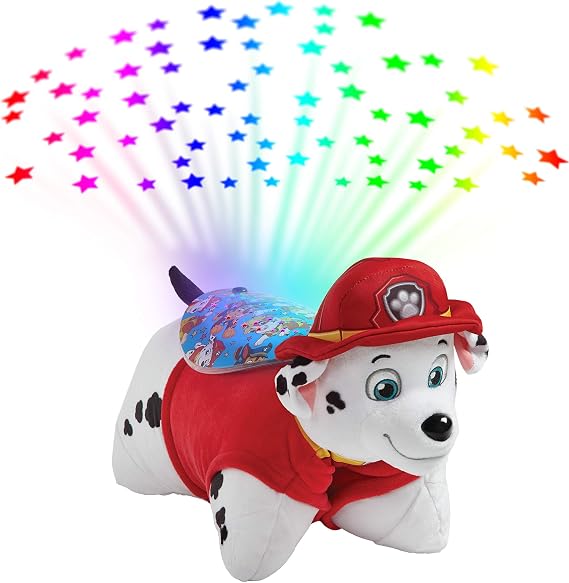 Pillow Pets Nickelodeon Paw Patrol Marshall, 11" Sleeptime Lite