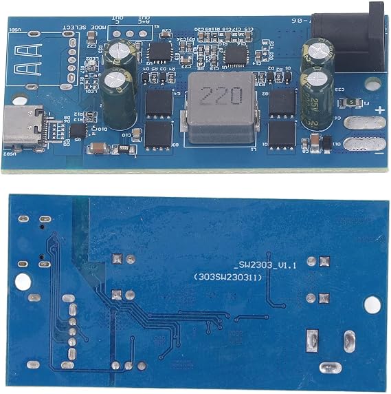 Universal Fast Charging Module, 100W Full Protocol PD QC FCP SCP AFC SFCP PE Fast Charging Module SW2303 PL5501 Buck Boost Charge Board, Type-C Output