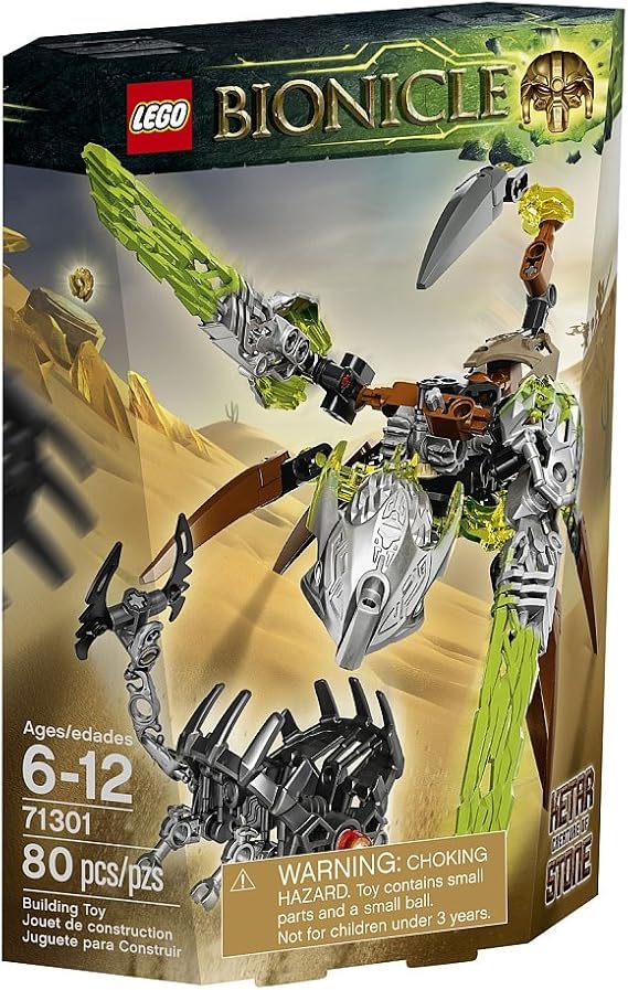 LEGO Bionicle Ketar Creature of Stone Building Kit (80 Piece)