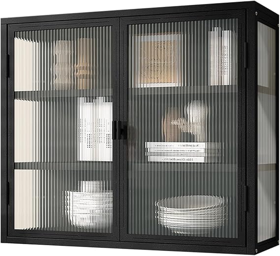 1 Storage Cabinets, One Size, Matte Black