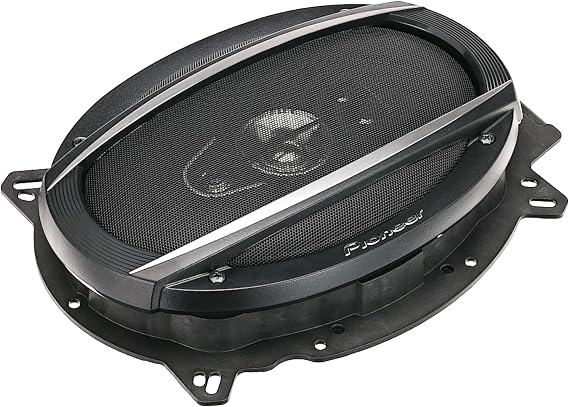 PIONEER TS-A6970F, 4-Way Car Audio Speakers, Full Range, Clear Sound Quality, Easy Installation and Enhanced Bass Response, 6 x 9 Speakers, Black