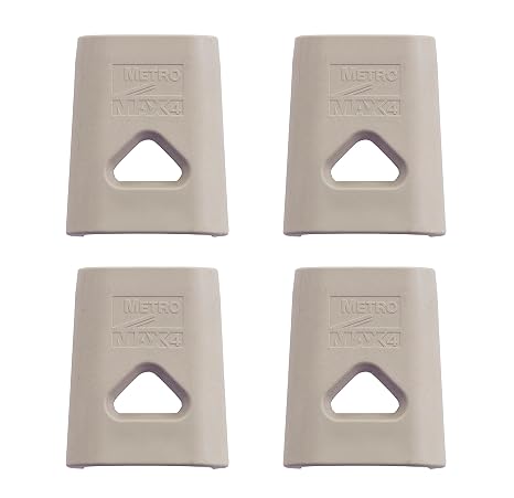 Metro MAX4-9985 MetroMax 4 Replacement Industrial Plastic Shelving Wedges, Bag of 4
