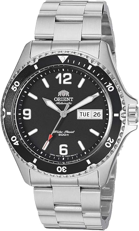 Orient Mako II | Automatic / Hand-Winding Movement | Mineral Crystal | 41.5 mm Case Diameter | 200 m Water Resistance | Diver Style Watch