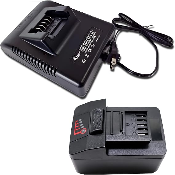 CTB8185 CTB7185 Battery 18V 4Ah with Charger CTC720, Replace for Snap CTB8185 battery/Snap on CTB8185 CTB8187 CTB7175 / CT8850 CT7850 CTR7850H CTL7850 CT8810 Wrench Tool Battery