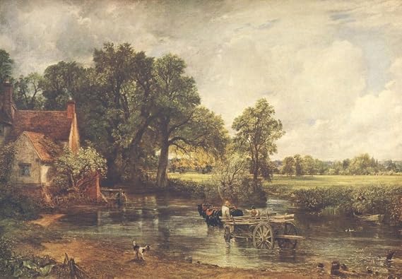 Posterazzi The Hay Wain The World's Greatest Paintings 1934 Poster Print by John Constable, (18 x 24)