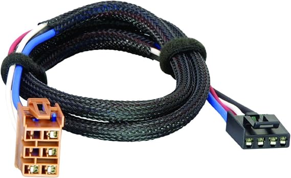Tekonsha 3025-P Trailer Brake Controller Custom Harness, Vehicle & Brake Control Ends, Compatible with Cadillac, Chevrolet and GMC Selected Models (Please Verify VEHICLE APPLICATION)