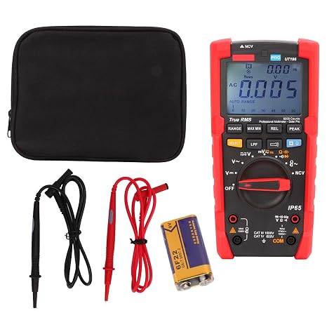 Digital Multimeter UT196 Solar Power System Maintenance Tool 1700V DC 1500V AC Voltage Tester for Photovoltaic Technicians ABS Material 6000 Display IP65