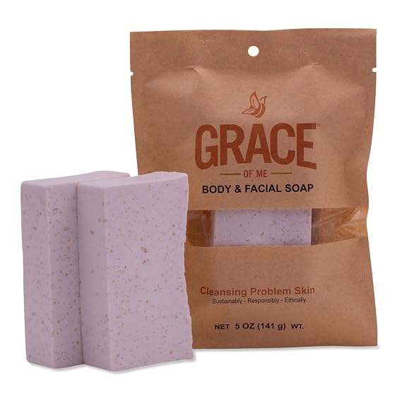 Dermaharmony Cinnamon Oatmeal 2% Pyrithione Zinc Soap by Grace of Me (5 oz)