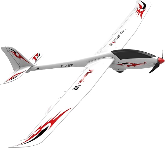 volantexrc RC Glider Airplane PhoenixV2 Electric RC Sailplane 2000mm Wingspan & Plastic Unibody Fuselage Brushless PNP Version NO Remote NO Battery (759-2 PNP)