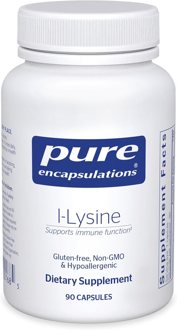Pure Encapsulations L-Lysine, 90 Capsules