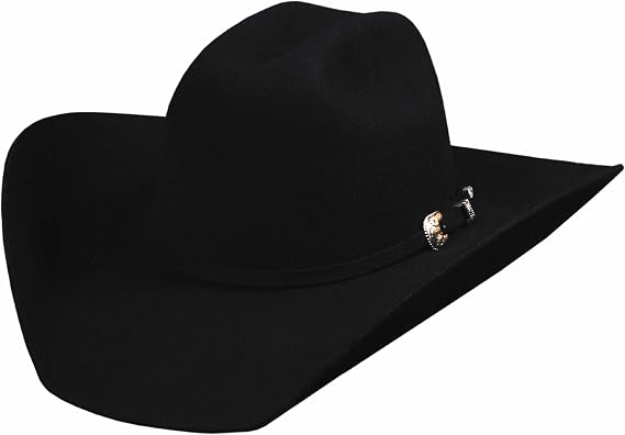 Unisex-Adult Felt Collection Kingman 4X Premium Wool Western Cowboy Hat, 4" Brim