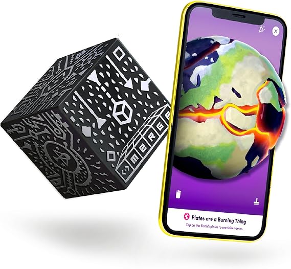 Merge Cube STEM Toy, Hold Digital Science Experiments - Great Gift for Kids