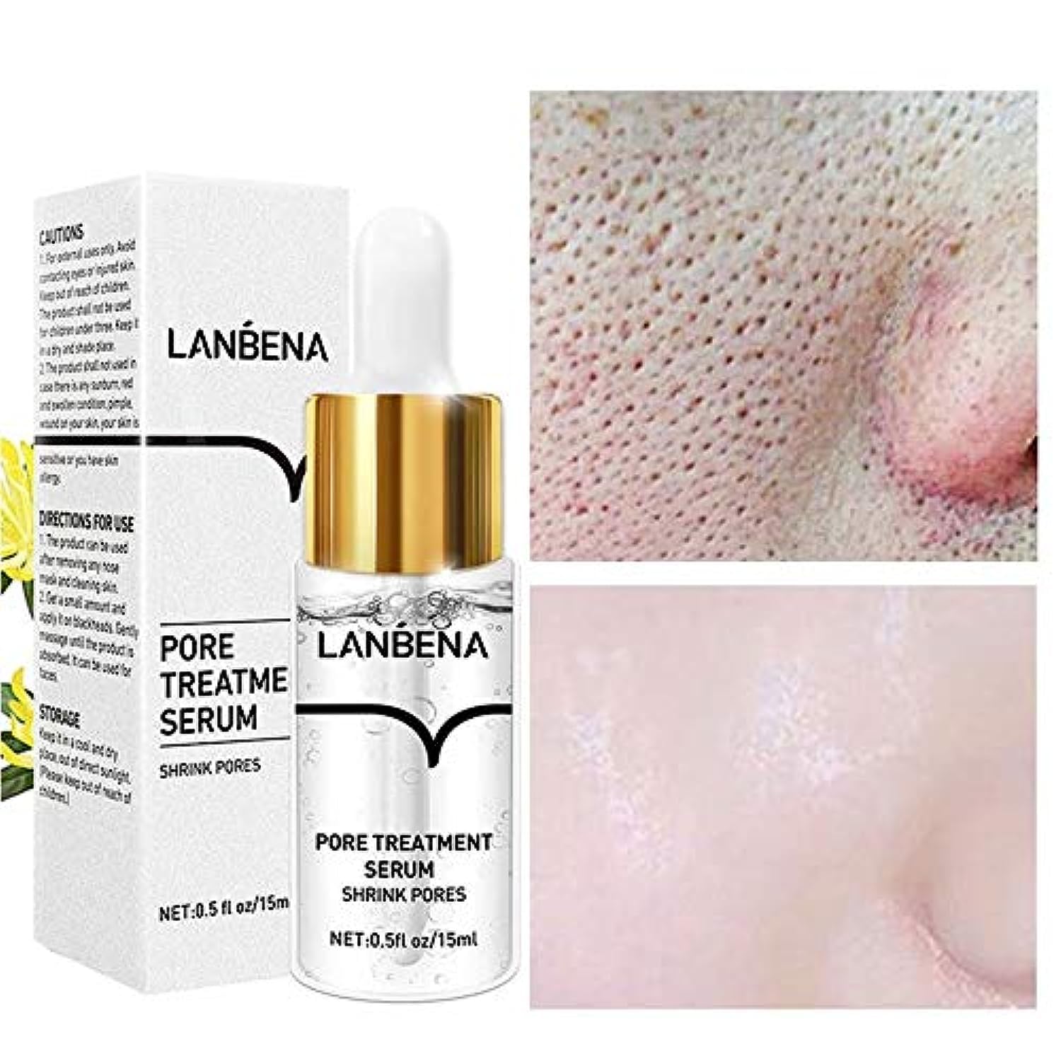 LANBENA Pore Skin Care Serum Facial Essence for Shrinking Pores  Relieving Dryness  Oil Control Firming  Moisturizing（New Packing