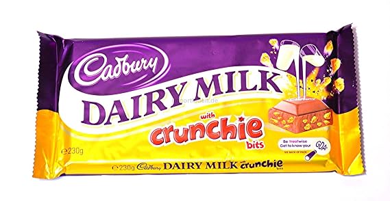 Cadbury Dairy Milk Chocolate Crunchie 200g