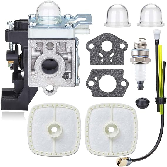 HOODELL Adjustable SRM225 Carburetor for Echo GT225 PE225 PAS-225 SHC-225 RB-K93 SRM-225 Weed Eater Parts Rebuild, Easy-Start Trimmer Edger Carb with Tune Up Kit Primer Bulb