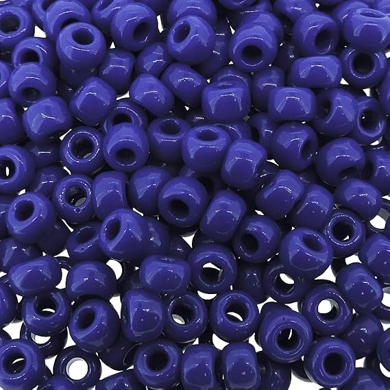 Miyuki Round Seed Beads Size 6/0 20g Opaque Cobalt