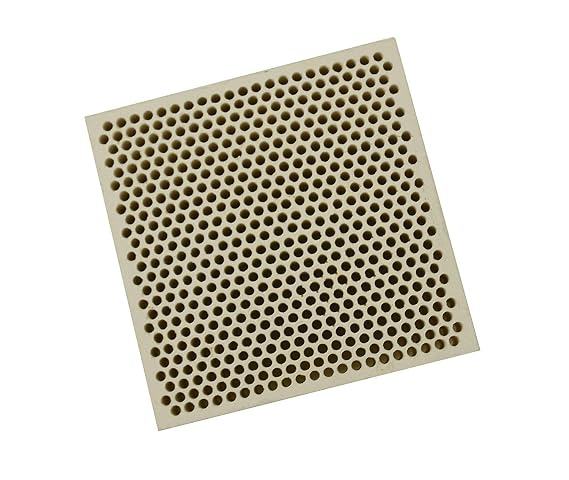 Honeycomb Soldering Plate Ceramic Jewelry Soldering Heat Board with Holes 4 x 4 By JTS