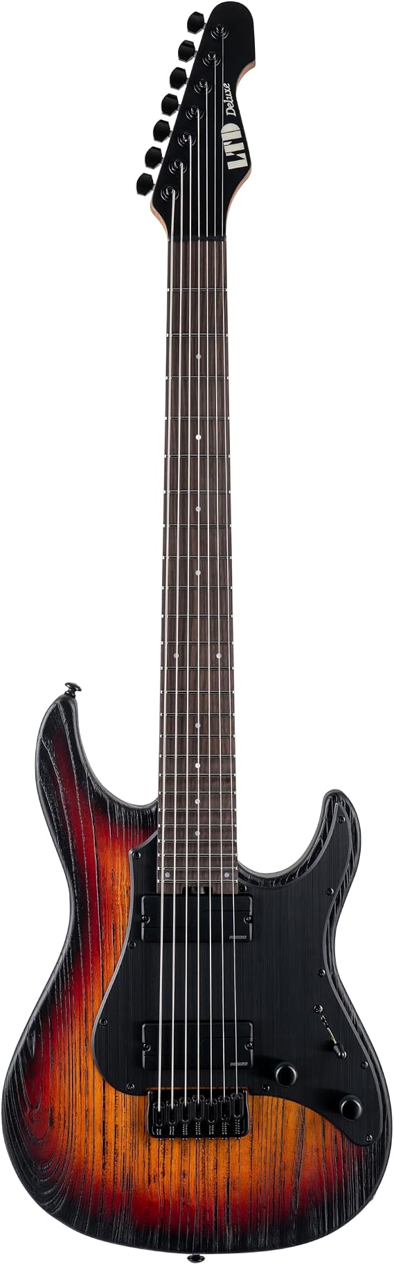 ESP SN-1007 7-string Baritone Electric Guitar - Fireblast