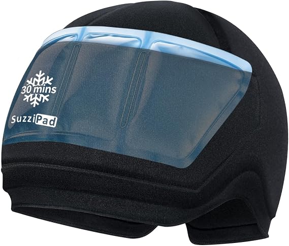 SuzziPad 30-Minute Detachable Cold Therapy Cap for Chemo & Migraine Relief