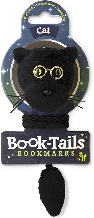 IF Book-Tails Bookmark - Black Cat