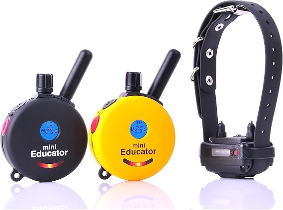 E-Collar Educator 1/2 Mile Dog Training Collar with Two Transmitters