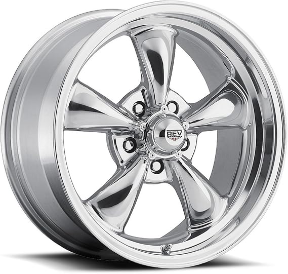REV Wheels 100P-5806100 100 Series- 15x8-4.5 bs - 5x4.75/5x120.65 -Polished