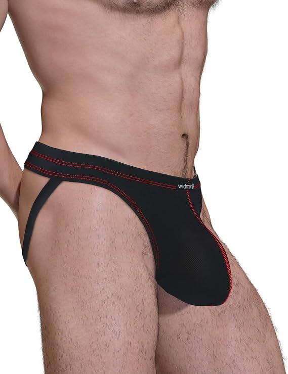 Stitch Big Boy Pouch Jock Strap - Red