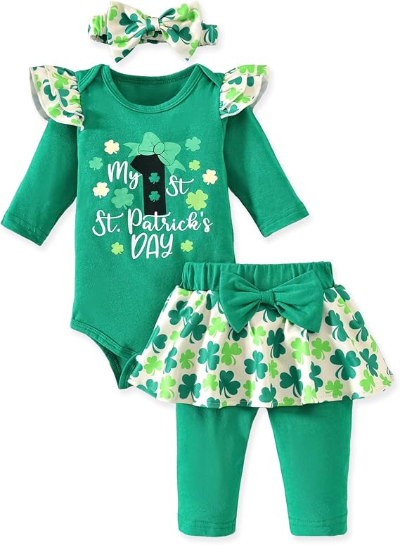 Aalizzwell Infant Baby Girls Thanksgiving Outfit