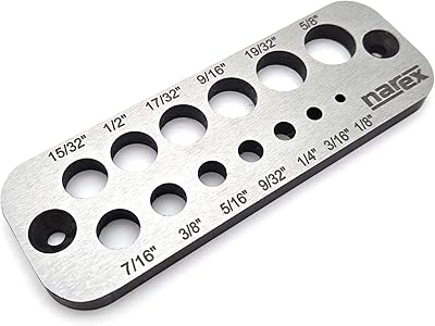 Narex Precision Doweling Plate - Imperial