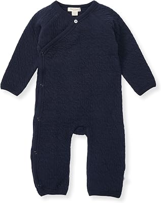 Burts Bees Baby Boys 100% Organic One-Piece Long Sleeve Coverall