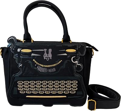 Loungefly MGM Wednesday Typewriter Crossbody Bag