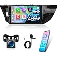 [4+64G] NHOPEEW Car Radio for Toyota Corolla/Levin 2014-2017 - Wireless Carplay and Android Auto - 10 Inch Touchscreen Android Car Stereo - EQ Audio/WiFi/GPS/SWC/Bluetooth + AHD Backup Camera