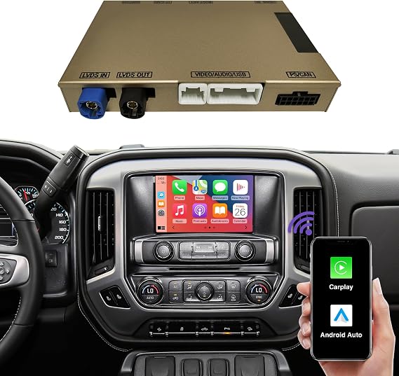 2026 Wireless CarPlay Retrofit Kit for Cadillac, Buick, Chevrolet and GMC