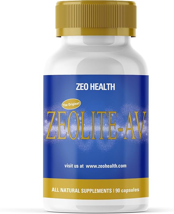 ZeoliteAV Capsules | Potent Immune System Booster with Humic Acid | Restore Trace Minerals, Replenish Electrolytes, Detox Support| Promotes Energy, Restful Sleep & Mental Clarity (90 Count)