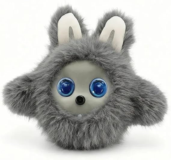 AI Companion Robot | Multimodal Interaction, Emotional Feedback, Voice Chat and Touch sensors the Perfect Toy Gift (Grey)