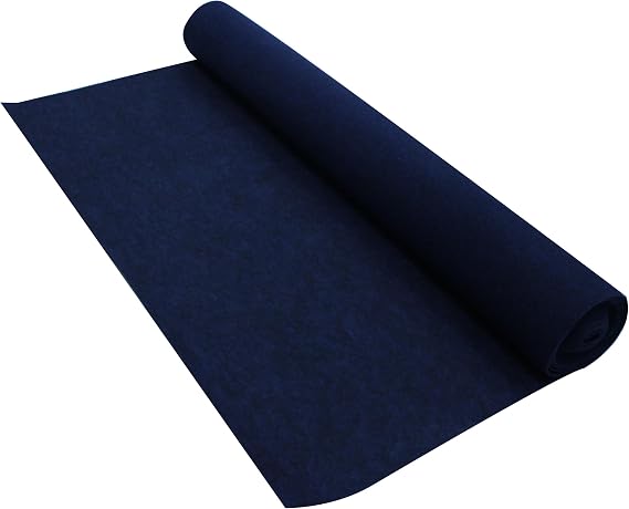 Absolute C10BL 10-Feet Long/4-Feet Wide Carpet for Speaker Sub Box, RV Truck Car/Trunk Laner (Blue)