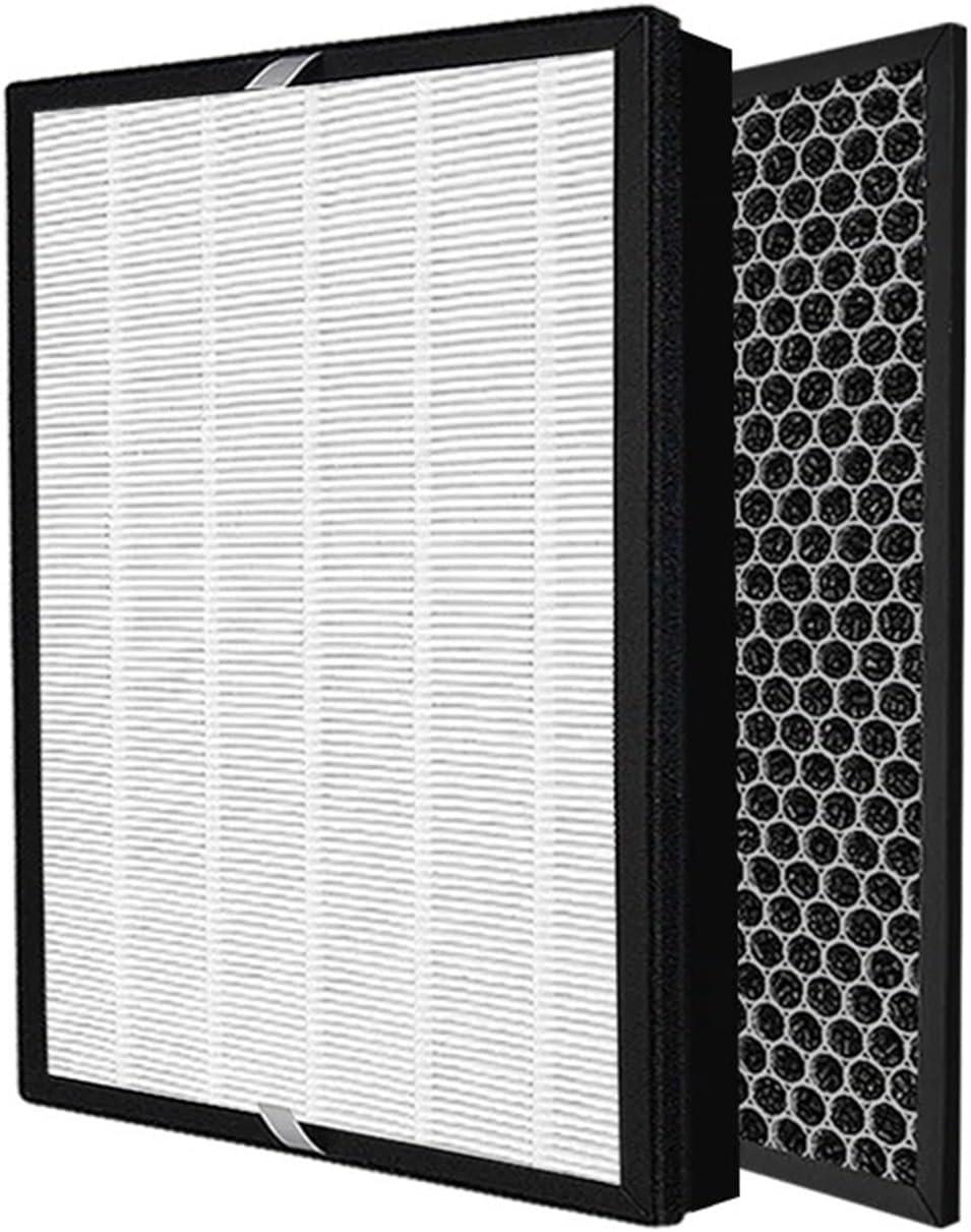 HEPA Filter HEPA Filter Activated Carbon Filter ，Compatible for Sharp， Air Purifier FZ-A50HFE FZ-A50DFE KC-A50E KC850E KC-C100E KC-A50T-B KC-850T KC1000