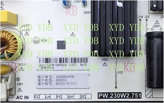 DB PW.230W2.751 LC650RU1A 65D2UA TV Power Board Compatible For VIZIO