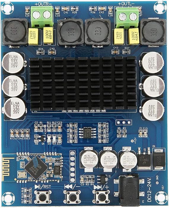 TPA3116D2 120W+120W Channel Power Amplifier Bluetooth Audio Power Amplifier Board