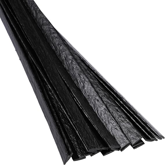 FiberFlex Plastic Welding Rod, Flat Ribbon, 30 ft., Black