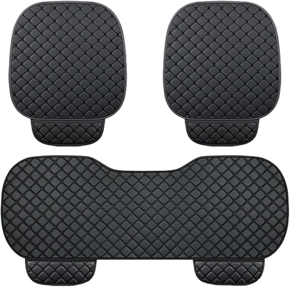 Car Seat Cushions for MG Astor 2021-2025, Breathable Anti Slip Comfort Seat Cushion for Front and Back Seat 3PCS,B