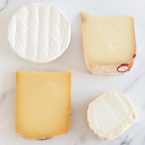 igourmet French Cheese Assortment (27 ounce) - Includes: French Blue Cheese, Camembert Cheese, Comte Cheese, and The Delicious Melange Brevis Cheese
